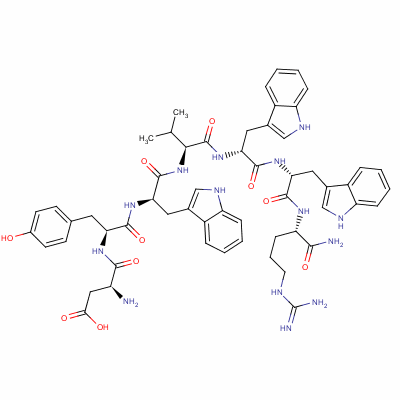 126050-12-2  neurokinin A (4-10), Tyr(5)-Trp(6,8,9)-Arg(10)-