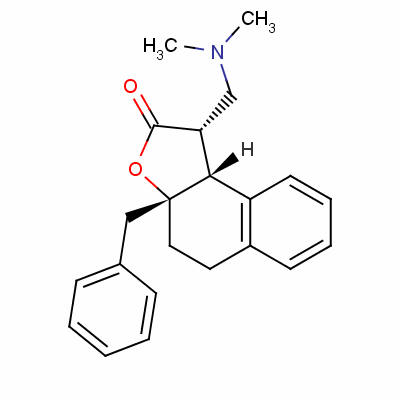 126348-55-8  3-benzyl-1-(dimethylaminomethyl)-3,4,5,9-tetranaphtho(2-1b)(2-1H)-furanone
