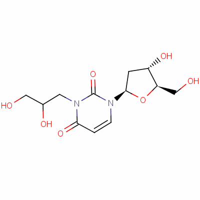126863-75-0  3-(2,3-dihydroxypropyl)deoxyuridine