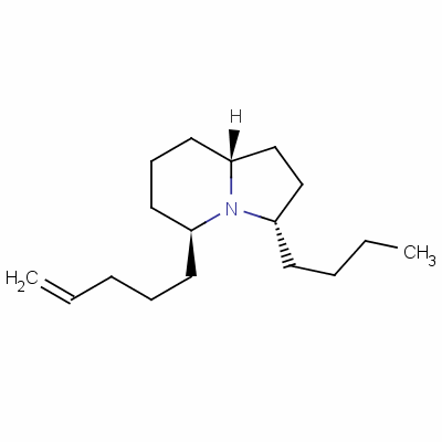 128855-21-0  3-butyl-5-(4-penten-1-yl)indolizidine