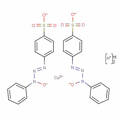 129719-60-4  3-Hydroxy-1-p-sulfonatophenyl-3-phenyltriazene Cu (II) complex 129719-60-4  3-Hydroxy-1-p-sulfonatophenyl-3-phenyltriazene Cu (II) complex