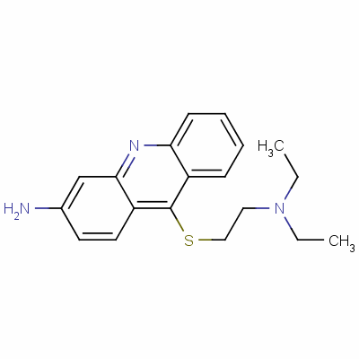 129821-07-4  3-amino-9-(diethylaminoethylthio)acridine