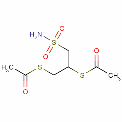 130369-73-2  2,3-bis(acetylthio)propanesulfonamide