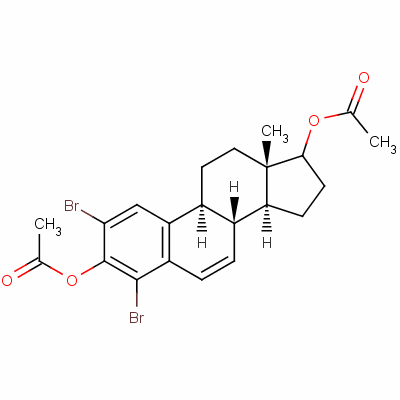 132633-86-4  2,4-dibromoestra-1,3,5(10),6-tetraene-3,17-diol diacetate