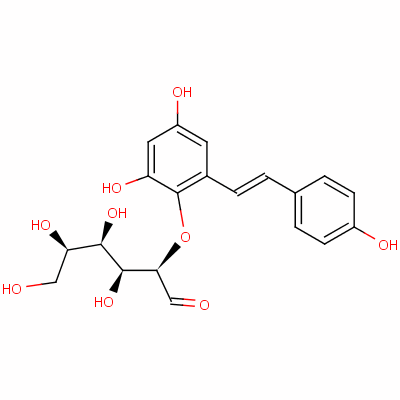 133186-49-9  2,3,5,4'-tetrahydroxystilbene 2-O-glucopyranoside
