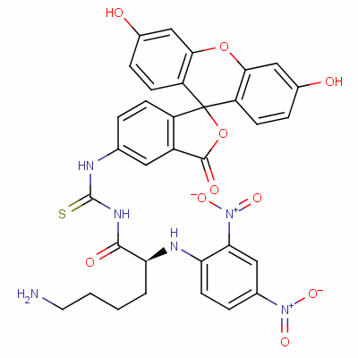 134649-45-9  2,4-dinitrophenol-lysine-fluorescein conjugate