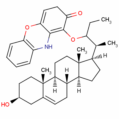 135212-24-7  22-phenoxazonoxy-5-cholene-3 beta-ol