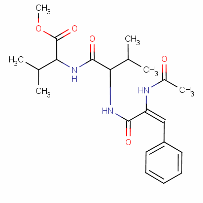 136767-21-0  N-acetyldehydrophenylalanyl-valyl-valine methyl ester