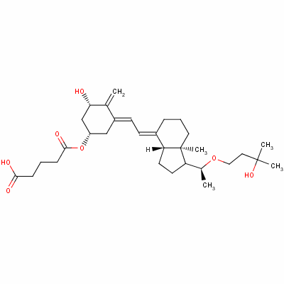 143773-34-6  22-oxacalcitriol-3-hemiglutarate