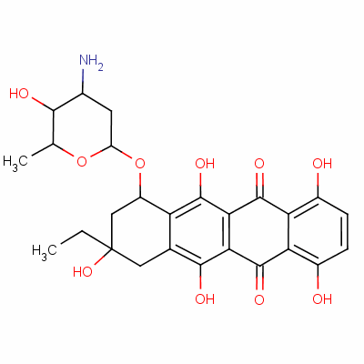 145066-22-4  1-hydroxy-13-deoxocarminomycin