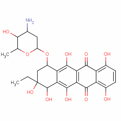 145165-10-2  1-hydroxyoxaunomycin