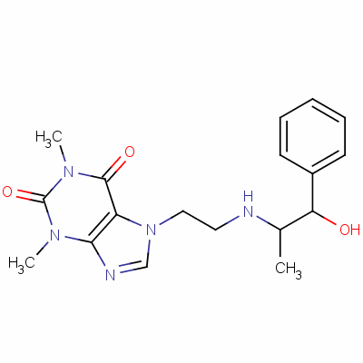 14535-83-2  norephendrinetheophylline