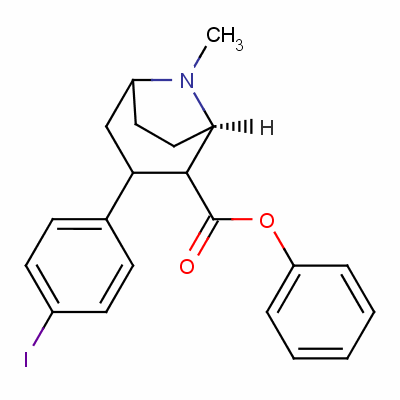146145-22-4  3-(4-iodophenyl)tropan-2beta-carboxylic acid phenyl ester
