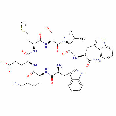 H-色氨酸-赖氨酰-谷氨酰-甲硫氨酰-丝氨酸-缬氨酰-色氨酸 149665-72-5