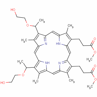 151337-74-5  2,4-di-(2-hydroxyethoxy)ethyl-deuteroporphyrin IX
