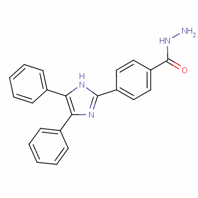 151589-38-7  2-(4-(HYDRAZINOCARBONYL)PHENYL)-4,5- DIPHENYLIMIDAZOLE*