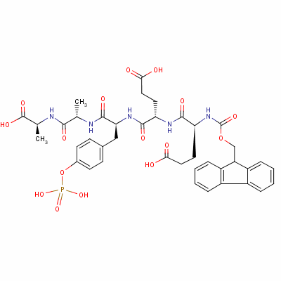 151957-36-7  N-(alpha)fluorenylmethoxycarbonyl-glutamyl-glutamyl-phosphotyrosyl-alanyl-alanine
