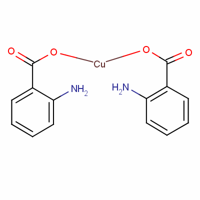 15442-49-6  o-Aminobenzoic acid copper complex