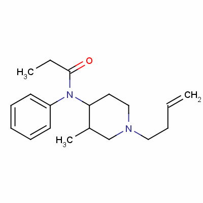 155125-61-4  N-(1-but-3-enyl-3-methyl-4-piperidyl)-N-phenyl-propanamide