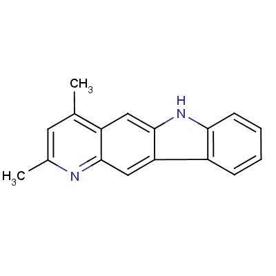 155136-72-4  2,4-dimethyl-6H-pyrido(3,2-b)carbazole