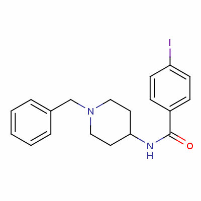 155798-12-2  N-(N-benzylpiperidin-4-yl)-4-iodobenzamide