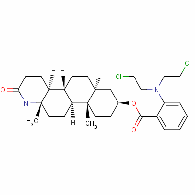 157757-66-9  3-hydroxy-13-amino-13,17-seco-5alpha-androstan-17-oic-13,17-lactam 2-N,N-bis(2-chloroethyl)aminobenzoate 157757-66-9  3-hydroxy-13-amino-13,17-seco-5alpha-androstan-17-oic-13,17-lactam 2-N,N-bis(2-chloroethyl)aminobenzoate