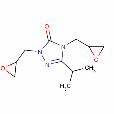 160455-70-9  2,4-bis(oxiran-2-ylmethyl)-5-propan-2-yl-1,2,4-triazol-3-one