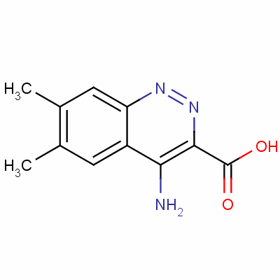 161373-42-8  3-Cinnolinecarboxylic acid, 4-amino-6,7-dimethyl-, hydrate