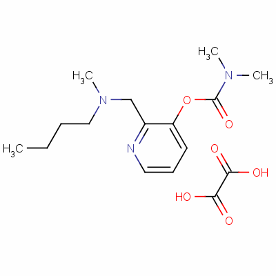 169128-31-8  2-((Butylmethylamino)methyl)-3-pyridinyl dimethylcarbamate ethanedioat e (1:1)