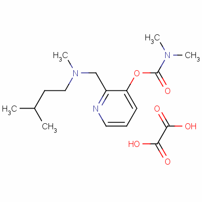 169128-35-2  2-((Isopentylmethylamino)methyl)-3-pyridinol dimethylcarbamate oxalate