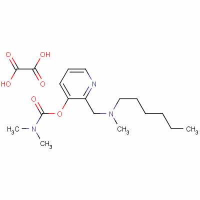 169128-37-4  2-((Hexylmethylamino)methyl)-3-pyridinyl dimethylcarbamate ethanedioat e (1:1)