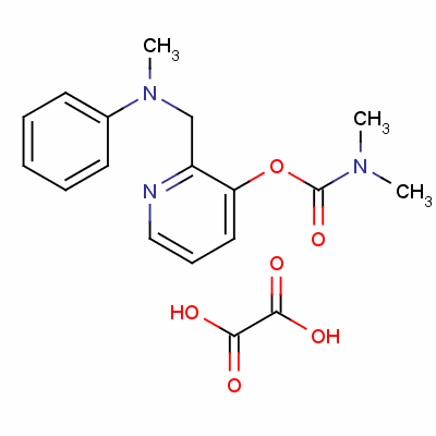 169128-45-4  2-((Methylphenylamino)methyl)-3-pyridinyl dimethylcarbamate ethanedioa te (1:1)