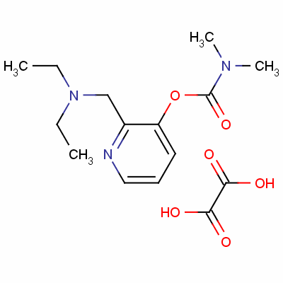 169128-49-8  2-((Diethylamino)methyl)-3-pyridinyl dimethylcarbamate ethanedioate (1 :1)