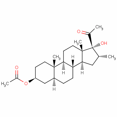 16980-67-9  16-Methyl-3,17-dihydroxy-5alpha-pregnane-20-one-3-acetate