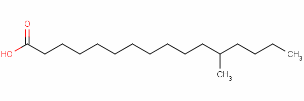 17001-24-0  12-methylhexadecanoic acid