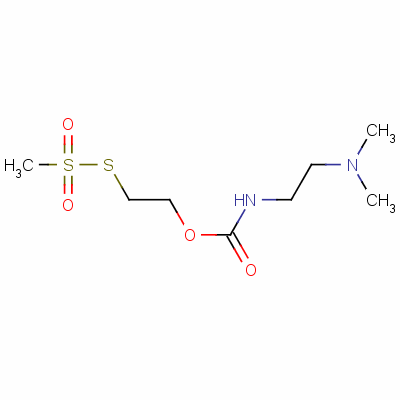 187592-54-7  2-((methylsulfonyl)thio)ethyl (N-(N,N-dimethylamino)ethyl)carbamate