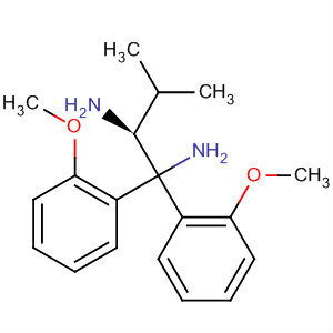 652969-24-9  1,2-Butanediamine, 1,1-bis(2-methoxyphenyl)-3-methyl-, (2S)-