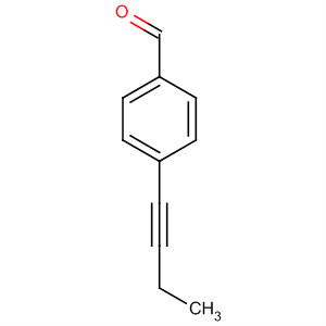 652974-14-6  Benzaldehyde, 4-(1-butynyl)-