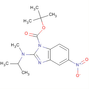 652979-72-1  1H-Benzimidazole-1-carboxylic acid,2-[methyl(1-methylethyl)amino]-5-nitro-, 1,1-dimethylethyl ester