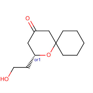 652986-71-5  1-Oxaspiro[5.5]undecan-4-one, 2-(2-hydroxyethyl)-, (2R)-