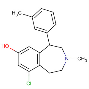 652994-72-4  1H-3-Benzazepin-7-ol,9-chloro-2,3,4,5-tetrahydro-3-methyl-5-(3-methylphenyl)- 652994-72-4  1H-3-Benzazepin-7-ol,9-chloro-2,3,4,5-tetrahydro-3-methyl-5-(3-methylphenyl)-