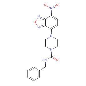 653572-03-3  1-Piperazinecarboxamide,4-(7-nitro-2,1,3-benzoxadiazol-4-yl)-N-(phenylmethyl)-