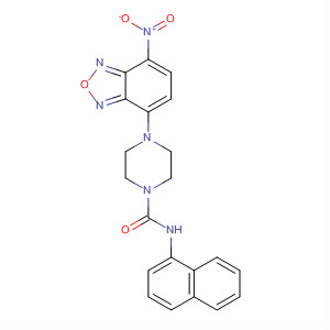 653572-04-4  1-Piperazinecarboxamide,N-1-naphthalenyl-4-(7-nitro-2,1,3-benzoxadiazol-4-yl)-