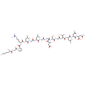 653576-52-4  L-Asparagine,L-lysylglycyl-L-prolyl-L-arginyl-L-leucylglycyl-L-leucylglycyl-L-a-aspartylglycyl-L-serylglycyl-L-valyl-L-leucyl-L-asparaginyl-