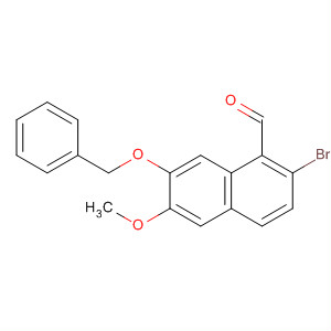 653579-68-1  1-Naphthalenecarboxaldehyde, 2-bromo-6-methoxy-7-(phenylmethoxy)-