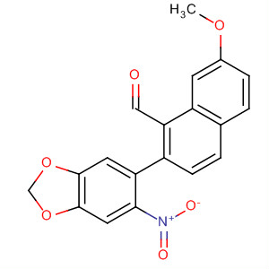 653579-74-9  1-Naphthalenecarboxaldehyde,7-methoxy-2-(6-nitro-1,3-benzodioxol-5-yl)-