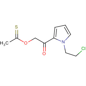 653586-10-8  Ethanethioic acid, S-[2-[1-(2-chloroethyl)-1H-pyrrol-2-yl]-2-oxoethyl]ester