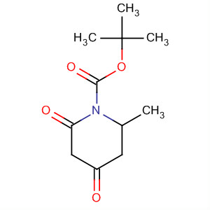 653589-14-1  1-Piperidinecarboxylic acid, 2-methyl-4,6-dioxo-, 1,1-dimethylethylester, (2S)-