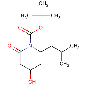 653589-18-5  1-Piperidinecarboxylic acid, 4-hydroxy-2-(2-methylpropyl)-6-oxo-,1,1-dimethylethyl ester, (2S,4R)-