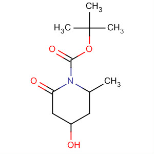 653589-21-0  1-Piperidinecarboxylic acid, 4-hydroxy-2-methyl-6-oxo-,1,1-dimethylethyl ester, (2S,4R)-